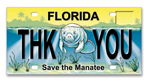 Purchase a “Save the Manatee” license plate.